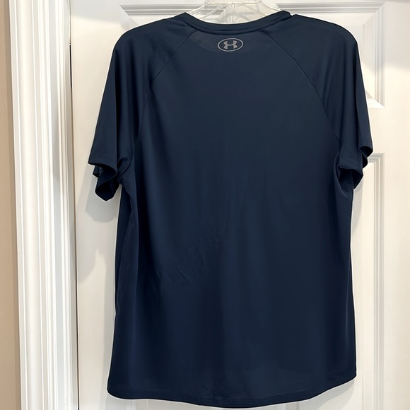 UNDER ARMOUR Men’s Tech Tee Navy size XL - Picture 2 of 5